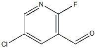 5-Chloro-2-fluoronicotinaldehyde Structure