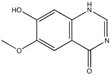 6-methoxy-7-hydroxyquinazolin-4-one 구조식 이미지