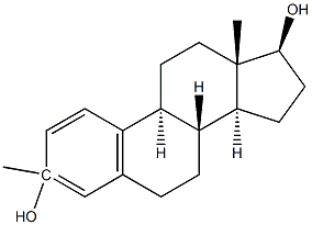 3-methylestradiol Structure