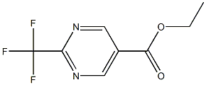 ETHYL 2-(TRIFLUOROMETHYL)PYRIMIDIEN-5-CARBOXYLATE 구조식 이미지