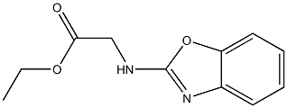 ETHYL N-1,3-BENZOXAZOL-2-YLGLYCINATE Structure