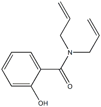 2-hydroxy-N,N-bis(prop-2-en-1-yl)benzamide Structure