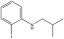 2-iodo-N-(2-methylpropyl)aniline Structure