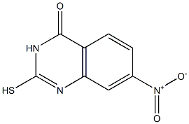 2-mercapto-7-nitroquinazolin-4(3H)-one 구조식 이미지