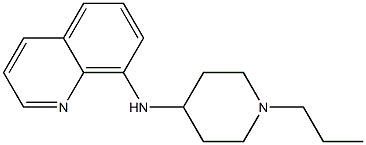 N-(1-propylpiperidin-4-yl)quinolin-8-amine Structure