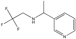 N-(1-pyridin-3-ylethyl)-N-(2,2,2-trifluoroethyl)amine Structure