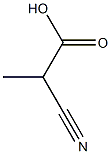 2-cyanopropionic acid 구조식 이미지