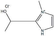 1-hydroxyethyl-3-methylimidazolium chloride 구조식 이미지