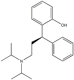 (R)-2-(3-(diisopropylamino)-1-phenylpropyl)phenol Structure