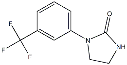 1-[3-(trifluoromethyl)phenyl]imidazolidin-2-one Structure
