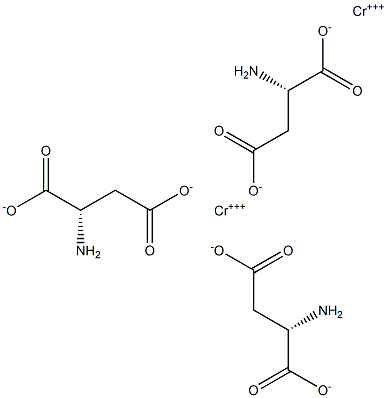 L-aspartic acid chromium Structure