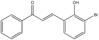 3Bromo-2-HydroxyChalcone Structure