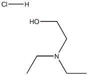 Diethylethanolamine hydrochloride 구조식 이미지