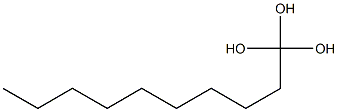 Orthodecanoic acid 구조식 이미지