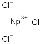 Neptunium(III) chloride 구조식 이미지