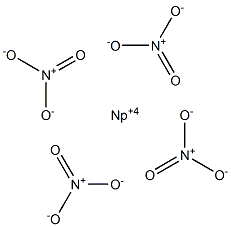 Neptunium(IV) nitrate Structure