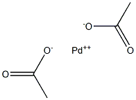 Palladium(II) acetate 구조식 이미지