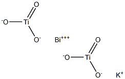 Potassium bismuth titanate Structure