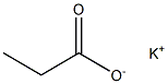 Potassium propionate Structure