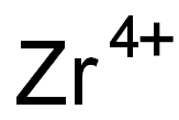 Zirconium(IV) ion 구조식 이미지