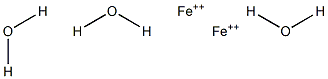 Ferrous ferrous trihydrate Structure