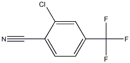 2-Chloro-4-(trifluoromethyl)benzonitrile Structure