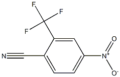 4-Nitro-2-(trifluoromethyl)benzonitrile 구조식 이미지