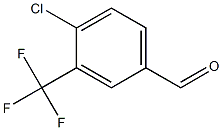 4-chloro-3-trifluoromethylbenzaldehyde Structure