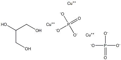 Copper glycerol phosphate Structure