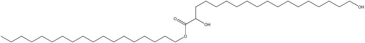 Hydroxy stearyl hydroxystearate Structure