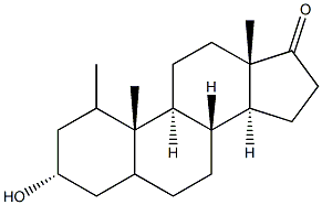 Methyl androsterone 구조식 이미지