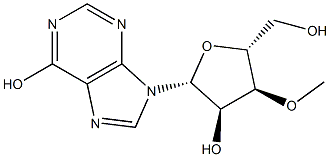 3'-O-Methyl-D-inosine 구조식 이미지