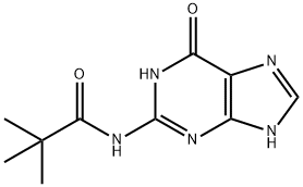 N2-Pivaloylguanine 구조식 이미지