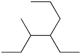 4-Ethyl-3-methylheptane. 구조식 이미지