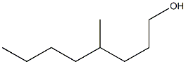 4-Methyl-1-octanol. 구조식 이미지