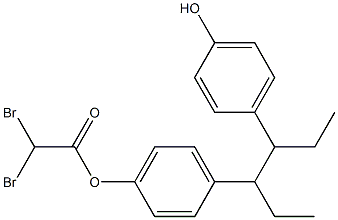 hexestrol dibromoacetate Structure