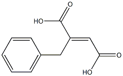 benzylfumaric acid Structure