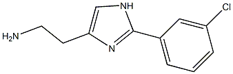 2-(3-chlorophenyl)histamine 구조식 이미지