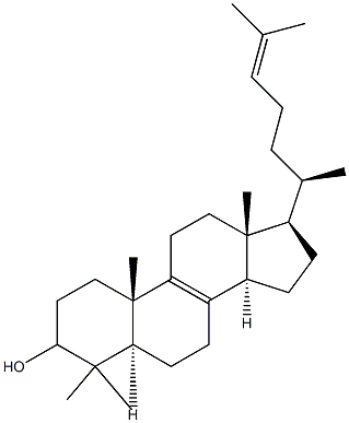 4,4-dimethyl-5alpha-cholest-8,24-dien-3-ol 구조식 이미지