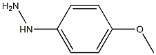 PARA-METHOXYPHENYLHYDRAZINE 구조식 이미지