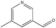 5-Methyl-3-pyridinecarboxaldehyde 구조식 이미지
