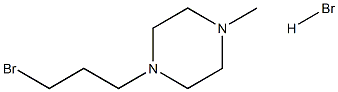 1-(3-bromopropyl)-4-methyl-piperazine hydrobromide Structure