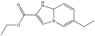ethyl 6-ethyl-1,8a-dihydroimidazo[1,2-a]pyridine-2-carboxylate Structure