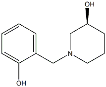 (3S)-1-(2-hydroxybenzyl)piperidin-3-ol 구조식 이미지