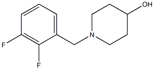 1-(2,3-difluorobenzyl)piperidin-4-ol 구조식 이미지