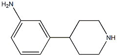 3-piperidin-4-ylaniline Structure