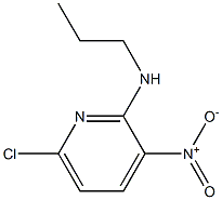 6-chloro-3-nitro-N-propylpyridin-2-amine Structure