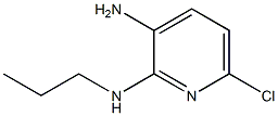 6-chloro-N2-propylpyridine-2,3-diamine 구조식 이미지