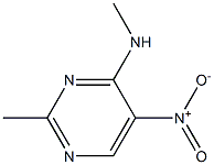 N,2-dimethyl-5-nitropyrimidin-4-amine Structure