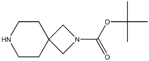 2,7-DIAZA-SPIRO(3.5)NONANE-2-CARBOXYLIC ACID TERT-BUTYL ESTER Structure